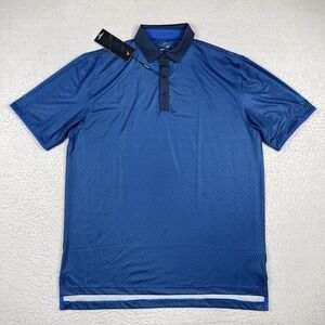 Head Polo Shirt Mens Large Blue Golfing Golf Preppy Pickleball Tennis‎ Workwear